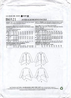 Butterick 6521 Katherine Tilton Loose Fitting, Shaped Hem Top, Uncut, Factory Folded Sewing Pattern Multi Size 16-24