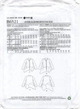 Butterick 6521 Katherine Tilton Loose Fitting, Shaped Hem Top, Uncut, Factory Folded Sewing Pattern Multi Size 16-24