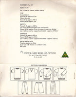 J&L 017 Sewing Pattern, Top, Pants and Shorts, Size 6-20, Uncut, Factory Folded