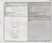 McCall's 6111 Sewing Pattern, Dress, Size 4-6-8-10-12, Cut Apart, Complete