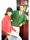 Vintage Mid-century 1960's Villawool Book 86 Featuring Nine Patterns in Nylo Tweed, Starlite Crepe an Gleam Crepe