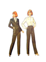 Butterick 3525 Evan-Picone Semi Fitted, Lined Jacket and Lined, Straight Pants, Uncut, Sewing Pattern Size 14