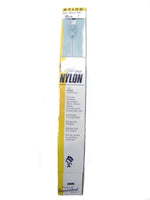 Vintage 1960's Aero Nylon Sky Blue Zipper 7" (18 cm) long Unused in Original Packaging, Made in Australia