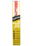 Vintage 1960's Lightning Nylon Scarlet Red Zipper 4" (10 cm) long Unused in Original Packaging, Made in Australia