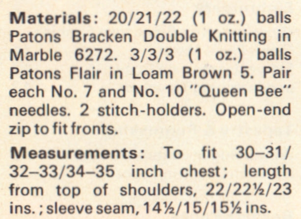 Knitted Boys' Lumber Jacket Pattern Instant Download PDF 4 pages ...