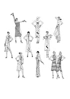 Make Your Own Sarong - Instructions for DRAFTING SEWING PATTERN Instant Download pdf, 2 pages