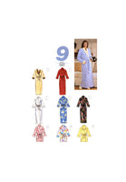 Butterick 3655 Robe in Two Lengths with Pockets and Tie Belt, Sewing Pattern Size L-XL