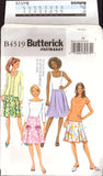 Butterick 4519 Skirt with Pleat Variations, Sewing Pattern Multi Plus Size 16-22