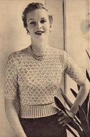 New-Style Family Knitting - 50s Knitting Patterns Instant Download PDF 16 pages