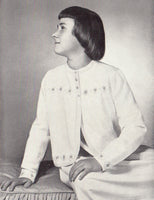Patons 492 - 50s Knitting Patterns for Women's and Girls' Dressing Jackets Instant Download PDF 20 pages
