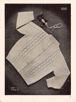 Patons 250 - 50s Knitting Patterns for Babies and Toddlers Instant Download PDF 24 pages