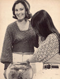 Patons 341 Family Crochet - Crochet Patterns for Jumpers, Cardigans, Suit, Vest, and Singlets Instant Download PDF 20 pages