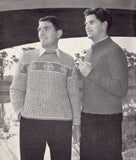Patons 515 - 50s Knitting Patterns for Men's Jumpers/Sweaters and Pullovers Instant Download PDF 20 pages