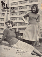 Patons 234 - 40s Knitting Patterns for Sweaters, Cardigans and Vests for Women Instant Download PDF 24 pages