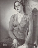 Patons 334 - 40s Knitting Patterns for Women's Sweaters and Cardigans Instant Download PDF 16 pages