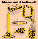 Fun With Macaroni - Instructions For Making Various Items With Macaroni Instant Download PDF 34 pages