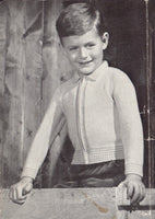 Patons 512 - Eight 50s Knitting Patterns for 2-6 Year Old Boys and Girls, Instant Download PDF 20 pages