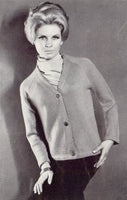 Patons 720 - 60s Patterns for Women's Sweater/Jumper, Jackets, Cardigan, Skirt, and Cape - Instant Download PDF 20 pages