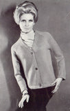 Patons 720 - 60s Patterns for Women's Sweater/Jumper, Jackets, Cardigan, Skirt, and Cape - Instant Download PDF 20 pages