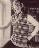 Patons Book 312 - 70s Knitting Patterns for Men Instant Download PDF 20 pages