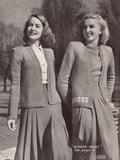 Patons 234 - 40s Knitting Patterns for Sweaters, Cardigans and Vests for Women Instant Download PDF 24 pages