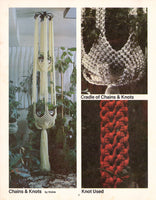 Macramé Portraits 6 - Vintage Macrame Patterns 24 pages