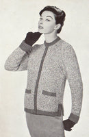 Patons 458 - 50s Knitting Patterns for Tops and Cardigans for Women Instant Download PDF 16 pages
