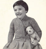 Patons 512 - Eight 50s Knitting Patterns for 2-6 Year Old Boys and Girls, Instant Download PDF 20 pages