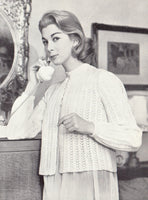 Patons 492 - 50s Knitting Patterns for Women's and Girls' Dressing Jackets Instant Download PDF 20 pages