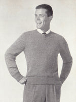 Patons 515 - 50s Knitting Patterns for Men's Jumpers/Sweaters and Pullovers Instant Download PDF 20 pages