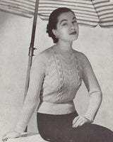 Patons 334 - 40s Knitting Patterns for Women's Sweaters and Cardigans Instant Download PDF 16 pages