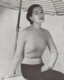 Patons 334 - 40s Knitting Patterns for Women's Sweaters and Cardigans Instant Download PDF 16 pages