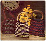 Macrame Purse Time - Macrame Purse Patterns Instant Download PDF 24 pages