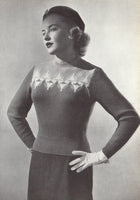 Patons & Baldwin Style - 50s Knitting Patterns for Jumpers/Sweaters and Cardigans for Women Instant Download PDF 32 pages