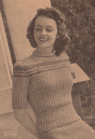 Patons 177 - Knitting Patterns for Women's Jumpers, Sweaters, Vests, Cardigans Instant Download PDF 20 pages