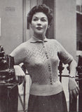 Patons 363 - 40s or 50s Knitting Patterns for Women's Jumpers, Sweaters and Cardigans Instant Download PDF 20 pages