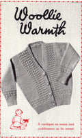 Modella Knitting Book 501 - 40s Knitting Patterns for Babies' Cardigans - Instant Download PDF 16 pages