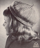 Patons 681 - 60s Knitting Patterns for Women's Hats Instant Download PDF 20 pages