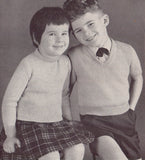 Patons Book 712 Knitting Book - 60s Knitting Patterns for Children's Parkas, Sweaters and Cardigans - Instant Download PDF 24 pages
