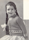 Patons 512 - Eight 50s Knitting Patterns for 2-6 Year Old Boys and Girls, Instant Download PDF 20 pages