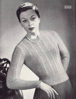 Patons 309 Knitting Book - Patterns for Women's Sweaters/Jumpers and Cardigans Instant Download PDF 16 pages