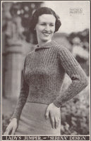 Patons & Baldwin Book 66 - 50s Knitting Patterns for Women's Jumpers/Sweaters, Coats, Scarves, Cardigan, Gloves, Collar, Cuffs, Waistcoat, Tie and Cardigans - Instant Download PDF 28 pages