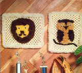 Macrame Small & Simple - 7 vintage macrame projects Instant Download PDF 20 pages