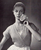 Patons 492 - 50s Knitting Patterns for Women's and Girls' Dressing Jackets Instant Download PDF 20 pages