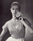 Patons 492 - 50s Knitting Patterns for Women's and Girls' Dressing Jackets Instant Download PDF 20 pages