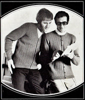 Patons Book 912 Man Talk - 60s Knitting Patterns for Men's Jumpers, Cardigans and Waistcoat - Instant Download PDF 20 pages
