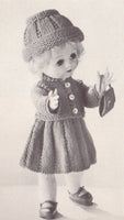 Patons Book No. C.13 - Vintage 60s - Knitting Patterns For Doll's Clothes Instant Download PDF 28 pages