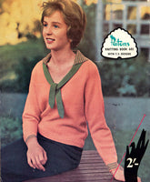 Patons 605 - Knitting Patterns for Girls' Jumpers - Instant Download 20 PDF pages