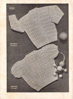 Patons 250 - 50s Knitting Patterns for Babies and Toddlers Instant Download PDF 24 pages