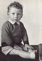 Patons 512 - Eight 50s Knitting Patterns for 2-6 Year Old Boys and Girls, Instant Download PDF 20 pages